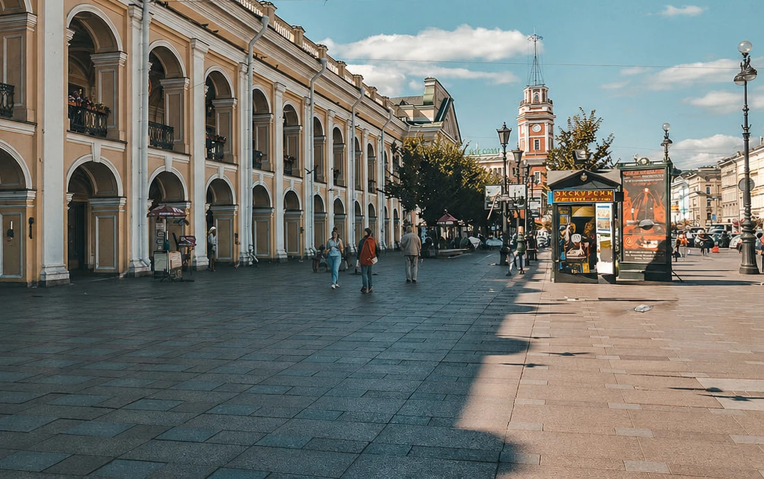 Невский проспект в Санкт-Петербурге