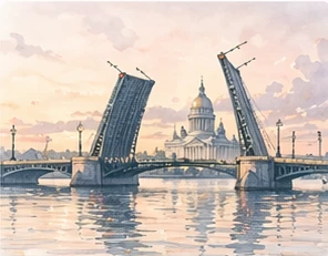 Вид на Санкт-Петербург